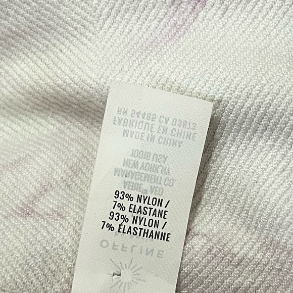 Aerie offline pink/purple 7/8 length tie dye leggings size large - Picture 11 of 11